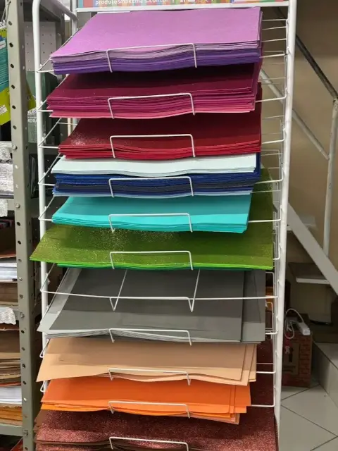 Placas de EVA coloridas para artesanato na Scritta