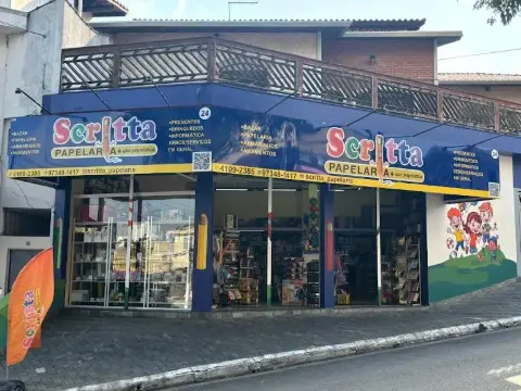 Fachada da Scritta Papelaria no Assunção